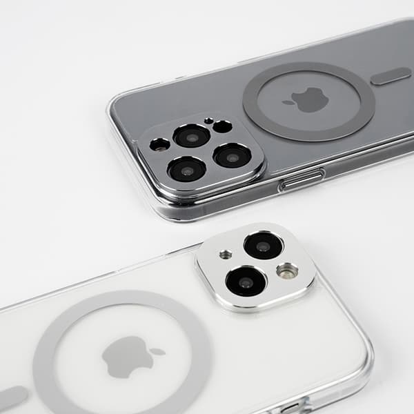 Moshi iGlaze MagSafe - iPhone 15 Plus -kotelo (meteoriitinharmaa)