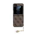 Pikkukuva 2 / 8: Guess 4G Charms Collection - kotelo Samsung Galaxy Z Flip 5:lle (ruskea)