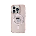 Miniatyrbillede 3 af 8: Karl Lagerfeld IML Choupette MagSafe - iPhone 15 Pro etui (Pink)
