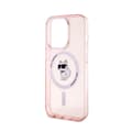 Miniatyrbillede 6 af 8: Karl Lagerfeld IML Choupette MagSafe - iPhone 15 Pro etui (Pink)