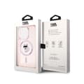 Miniatyrbillede 8 af 8: Karl Lagerfeld IML Choupette MagSafe - iPhone 15 Pro etui (Pink)