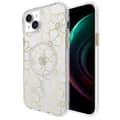Pikkukuva 5 / 10: Case-Mate Floral Gems MagSafe - iPhone 15 Plus -kotelo (kulta)