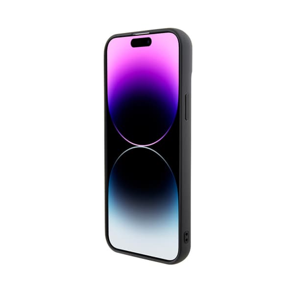 Karl Lagerfeld 3D Rubber Multi Logo - iPhone 15 Plus -kotelo (musta)
