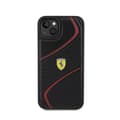 Miniatyrbillede 3 af 8: Ferrari Twist Metal Logo - iPhone 15 Plus etui (sort)