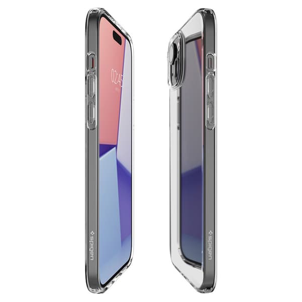 Spigen Liquid Crystal - iPhone 15 -kotelo (läpinäkyvä)