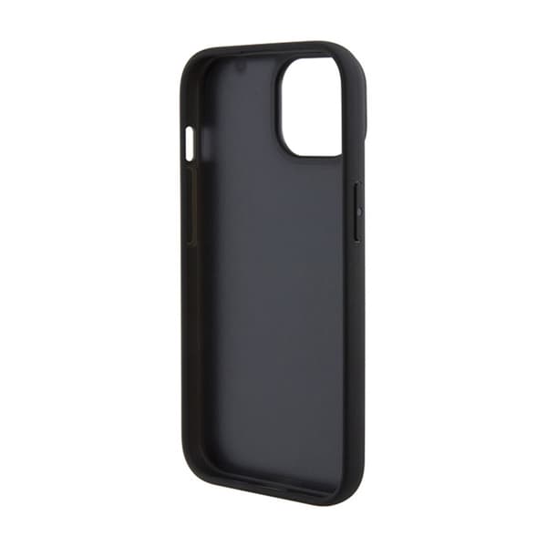 BMW Leather Hot Stamp - iPhone 15-fodral (svart)