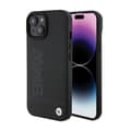 Miniatyrbillede 1 af 8: BMW Læder Hot Stamp - iPhone 15 Plus etui (sort)