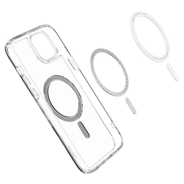Spigen Ultra Hybrid Mag MagSafe - iPhone 15 Plus etui (sort)