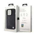 Miniatyrbillede 8 af 8: BMW Læder Hot Stamp MagSafe - iPhone 15 Pro etui (sort)