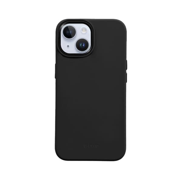 Crong Color Cover LUX Magnetic - iPhone 15 Plus MagSafe-fodral (svart)
