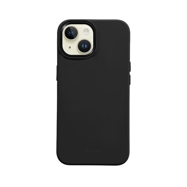 Crong Color Cover LUX Magnetic - iPhone 15 Plus MagSafe-fodral (svart)