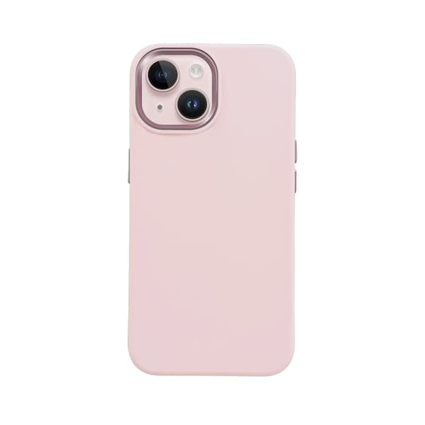 Crong Color Cover Cover LUX Magnetic - iPhone 15 Plus MagSafe Case (vaaleanpunainen)