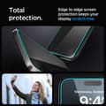 Miniatyrbillede 8 af 10: Spigen GLAS.TR EZ FIT Privacy 2-Pack - Hærdet glas med privatlivsfilter til iPhone 15 2 stk.
