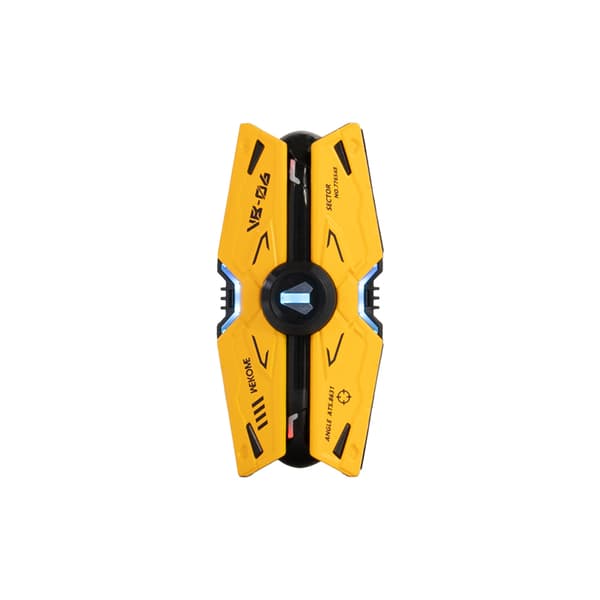 WEKOME VB06 Mecha Series - V5.3 TWS Trådløse Bluetooth-øretelefoner med opladningsetui (gul)