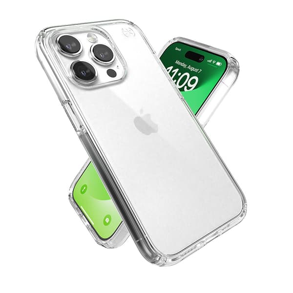 Speck Presidio Perfect-Clear - iPhone 15 Pro -kotelo (kirkas)