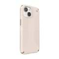 Miniatyrbillede 3 af 10: Speck Presidio2 Grip - iPhone 15 / iPhone 14 / iPhone 13 etui (bleget knogle / arvestykke guld / hasselbrun)