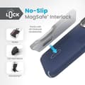 Miniatyrbillede 2 af 10: Speck Presidio2 Grip ClickLock & MagSafe - iPhone 15 Pro-cover (kystblå/støvgrå)