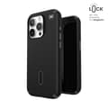Pikkukuva 1 / 10: Speck Presidio2 Pro ClickLock & MagSafe - iPhone 15 Pro -kuori (musta / liuskeharmaa / valkoinen)
