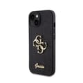 Miniatyrbild 2 av 8: Guess Glitter Script Big 4G - iPhone 15-fodral (svart)