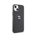 Miniatyrbillede 4 af 8: Karl Lagerfeld IML Ikonik MagSafe - iPhone 15 Plus etui (sort)