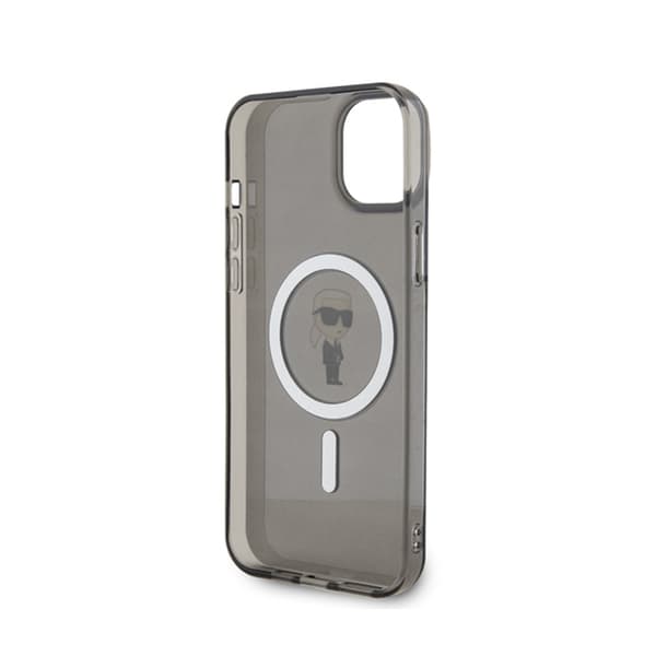 Karl Lagerfeld IML Ikonik MagSafe - iPhone 15 Plus etui (sort)