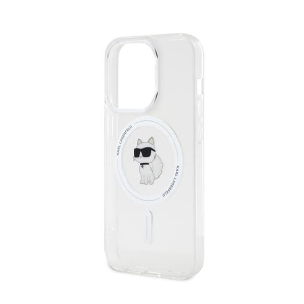 Karl Lagerfeld IML Choupette MagSafe - iPhone 15 Pro -kotelo (läpinäkyvä)