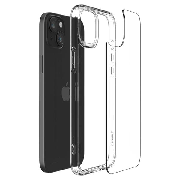 Spigen Ultra Hybrid - iPhone 15 -kotelo (läpinäkyvä)