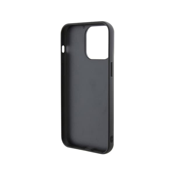 Karl Lagerfeld 3D Rubber Multi Logo - iPhone 15 Pro Max -kotelo (musta)