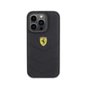 Pikkukuva 3 / 8: Ferrari tikattu metallilogo - iPhone 15 Pro -kuori (musta)