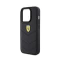 Pikkukuva 6 / 8: Ferrari tikattu metallilogo - iPhone 15 Pro -kuori (musta)