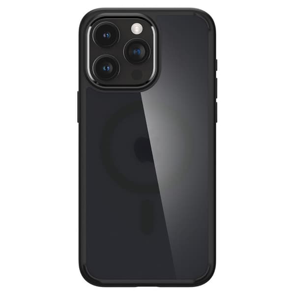 Spigen Ultra Hybrid Mag MagSafe - Cover til iPhone 15 Pro (Frost Black)