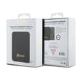Miniatyrbillede 5 af 5: Guess Metal Script Logo MagSafe - Induktion Power Bank 5000 mAh 15W MagSafe (sort)