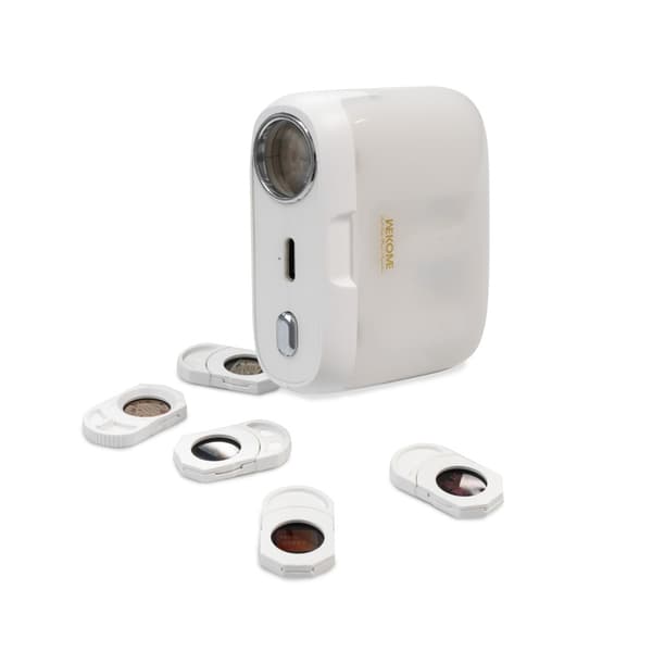 WEKOME S28 Pop Digital Series - Langattomat Bluetooth V5.3 TWS -kuulokkeet latauskotelolla projektoritoiminnolla (valkoinen)