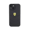 Pikkukuva 3 / 8: Ferrari tikattu metallilogo - iPhone 15 -kotelo (musta)