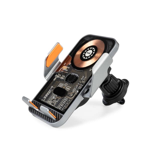 WEKOME WP-U204 Vanguard Series - Automatisk bilholder med 15W trådløs opladning (sort)