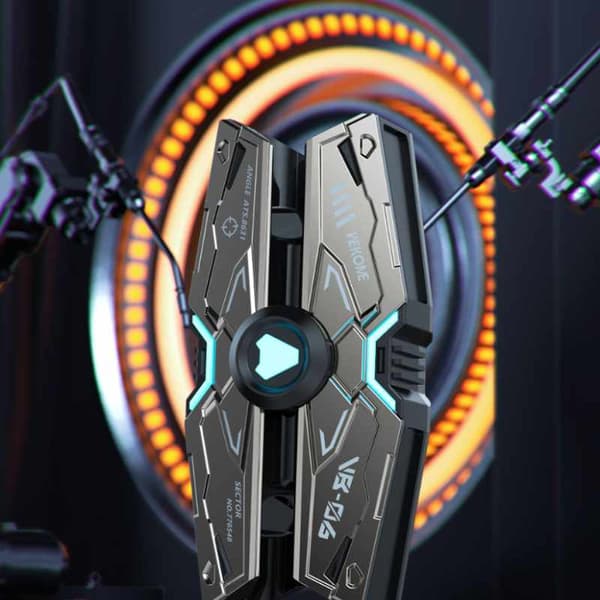 WEKOME VB06 Mecha Series - V5.3 TWS Langattomat Bluetooth-kuulokkeet latauskotelolla (Tarnish)