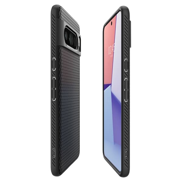 Spigen Liquid Air - Cover til Google Pixel 8 Pro (sort)