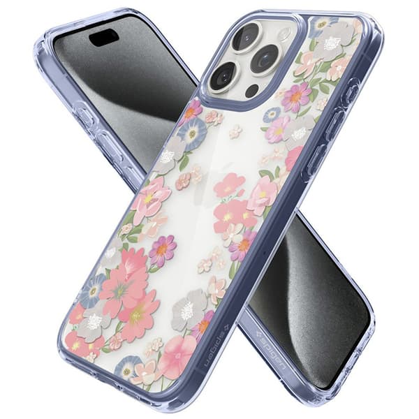 Spigen Ultra Hybrid - Cover til iPhone 15 Pro (Blossom)