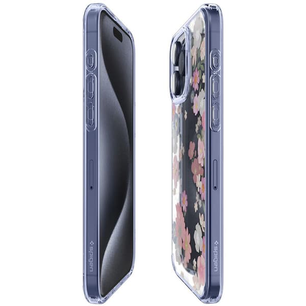 Spigen Ultra Hybrid - Cover til iPhone 15 Pro (Blossom)