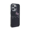 Miniatyrbillede 4 af 8: Hello Kitty IML Kitty Face - iPhone 14 Pro-cover (sort)