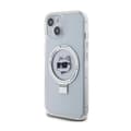Pikkukuva 2 / 8: Karl Lagerfeld Sormusteline Choupette Head MagSafe - iPhone 15 -kotelo (valkoinen)