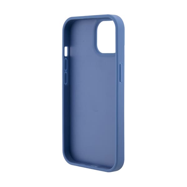 Guess Crossbody 4G metallilogo - iPhone 15 -kotelo (sininen)