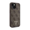 Miniatyrbillede 5 af 9: Guess Crossbody 4G metallogo - iPhone 15 Plus etui (brun)