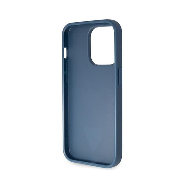 Guess Crossbody 4G metallogo - iPhone 14 Pro-cover (blå)