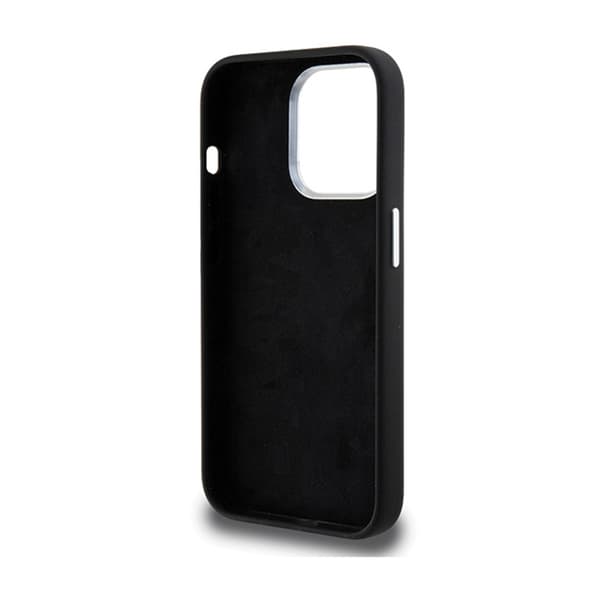 BMW Signature Liquid Silicone MagSafe - iPhone 15 Pro etui (sort)