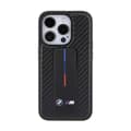 Pikkukuva 4 / 9: BMW Grip Stand Smooth & Carbon - iPhone 15 Pro -kotelo (musta)
