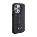 Pikkukuva 5 / 9: BMW Grip Stand Smooth & Carbon - iPhone 15 Pro -kotelo (musta)