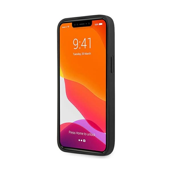 Mercedes Leather Urban Line - iPhone 15 Pro Max -kotelo (musta)