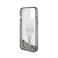 Pikkukuva 7 / 8: Karl Lagerfeld Liquid Glitter Ikonik - iPhone 15 -kotelo (läpinäkyvä)