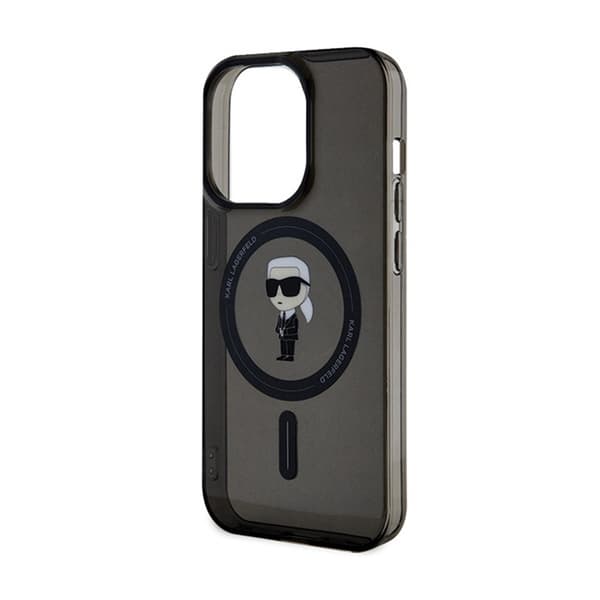 Karl Lagerfeld IML Ikonik MagSafe - iPhone 14 Pro Max -kotelo (musta)